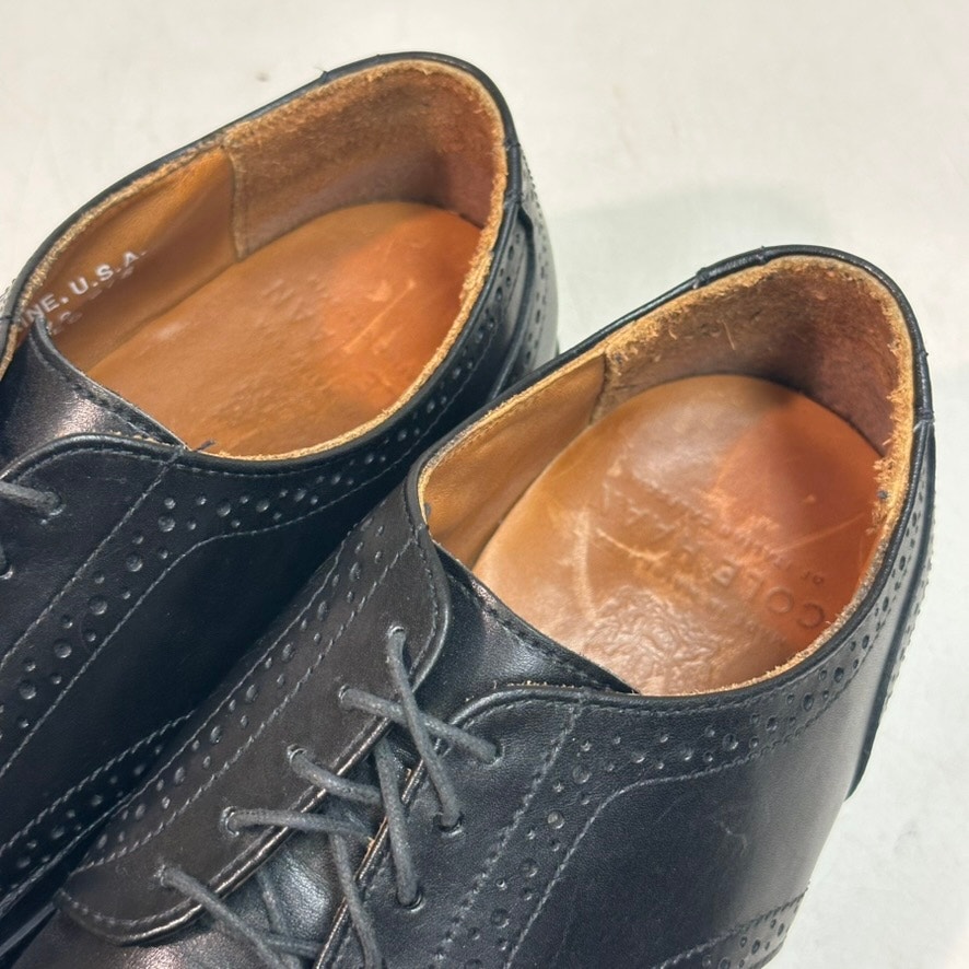 Euc Rancourt & Co. X Cole Haan Black Wingtip Derby Made In Maine, Usa 10 D — image 8 of 8